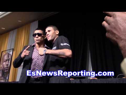 juanma lopez vs jesus cuellar faceoff - EsNews