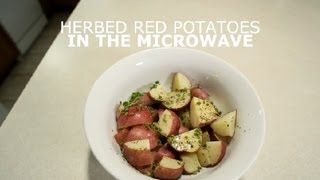 Herbed Red Potatoes in the Microwave : Potatoes