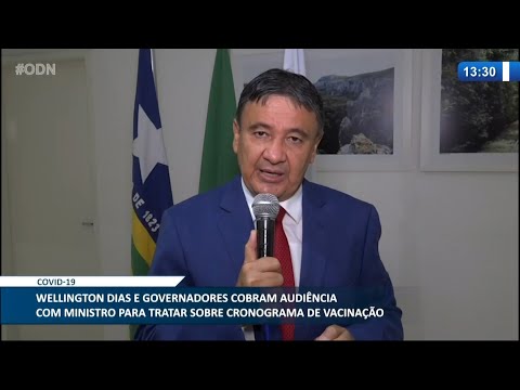 Wellington Dias e governadores cobram audiência sobre vacinação com o Ministro da Saúde 02 02 20