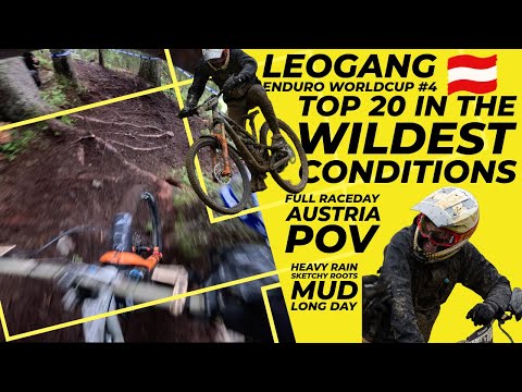 TOP 20 Enduro World Cup LEOGANG with TEXI POV MUDFEST