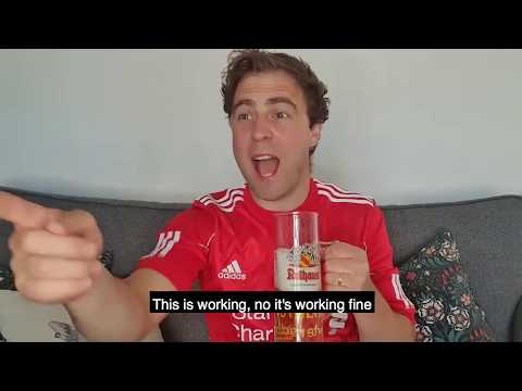 English Football fans watching the Bundesliga