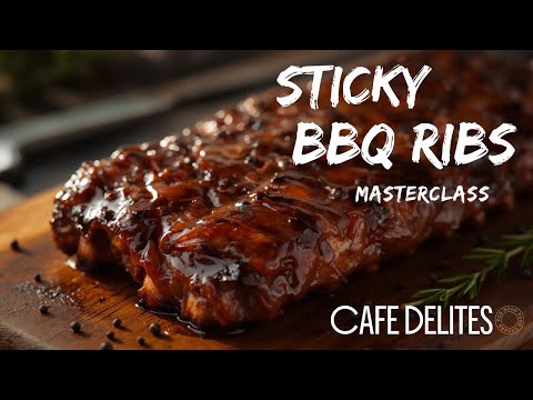 Recipe: BEST Sticky Oven Barbecue Ribs - (Fall Off The Bone!) sticky and sweet