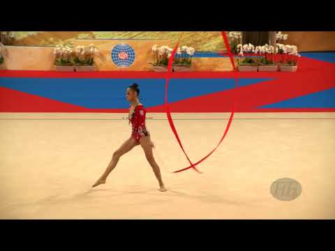 LOZIC Suncica (CRO) - 2018 Rhythmic Worlds, Sofia (BUL) - Qualifications Ribbon