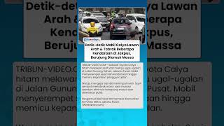 Download lagu BRUTAL! Detik detik Mobil Calya Lawan Arah & Tabrak Kendaraan di Jakpus, Berujung Diamuk Massa mp3