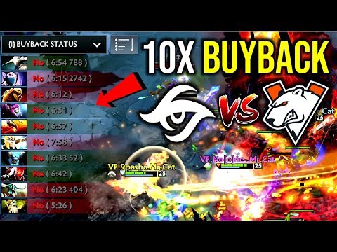 10X BUYBACK TEAM FIGHT..!! Best Moments Secret vs VP All Buyback Epicenter Major 2019 | Dota 2