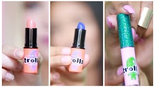We Tried MAC Cosmetics Good Luck Trolls Line And Here's How It Looks on Different Skin Tones