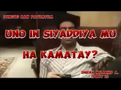 𝐔𝐍𝐎 𝐈𝐍 𝐒𝐈𝐘𝐀𝐃𝐃𝐈𝐘𝐀 𝐌𝐔 𝐇𝐀 𝐊𝐀𝐌𝐀𝐓𝐀𝐘 !?