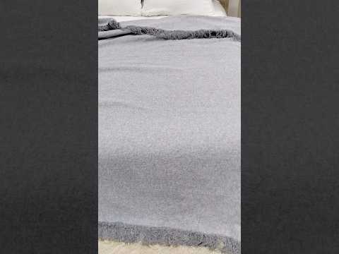 Миниатюра изображения товара Плед Angellini Рогожка 180x220 / 5с18пс (серый)