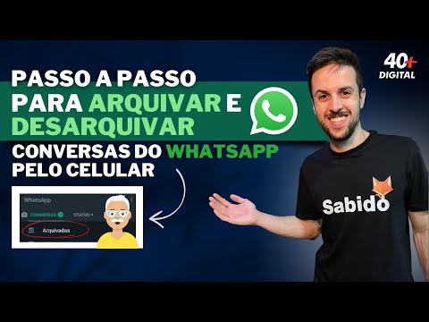 Vídeo: Mensagens arquivadas WhatsApp: dúvidas e como ver