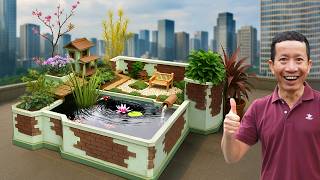 Nostalgia with fish tank full of old countryside vibe