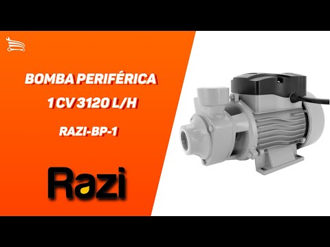 Bomba Periférica 1CV 2400L/h 220V RAZI-BP-1 - Video
