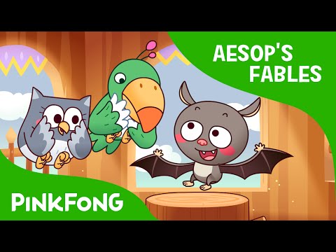The Bat, the Beast, and the Bird | Aesop's Fables | PINKFONG Story Time for Children