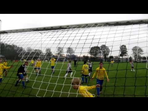 Volley goal van Tim na corner van Jesse - DOB D1 - BVV D3 5-3