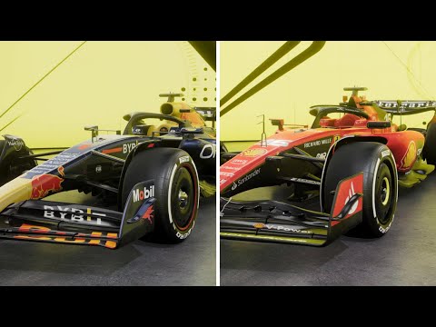 F1 23 Car Designs - In-depth Comparison and Details (RB19/SF 23/W14) 4K