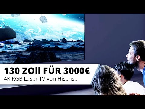 Test: Hisense PX1-Pro. Triple RGB Laser TV mit fantastischen Farben und Google Android 10!