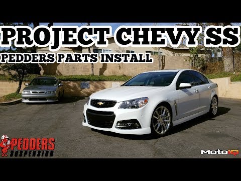 MOTOIQ CHEVY SS: PEDDERS PARTS INSTALL