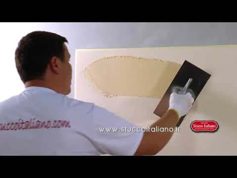 Intonachino Stucco - Pitted effect  | How to apply - Step by Step Guide