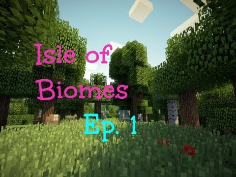 B - Minecraft Survival: Isle of Biomes (Ep.1) "Right Into the Action"