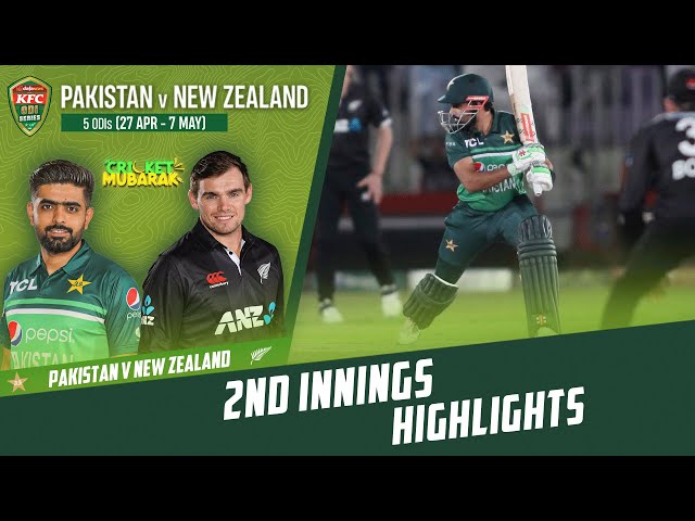 2nd Innings Highlights | Pakistan vs New Zealand | 1st ODI 2023 | PCB | M2B2T 2nd Innings Highlights | Pakistan vs New Zealand | 1st ODI 2023 | PCB | M2B2T
