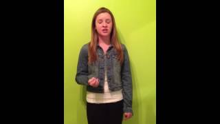 The A Team - Sarah McAllister (MuchMusic CocaCola Covers Contest)