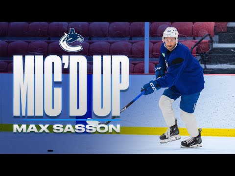 Max Sasson Mic'd Up | Canucks Practice (Nov 13, 2025)