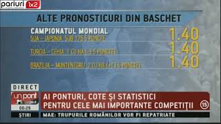ALTE PRONOSTICURI: 7 PONTURI DIN TENIS ȘI BASCHET