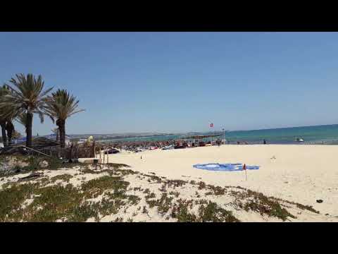 Hammamet Strand bei Hotelanlage Samira Club Juli 2019