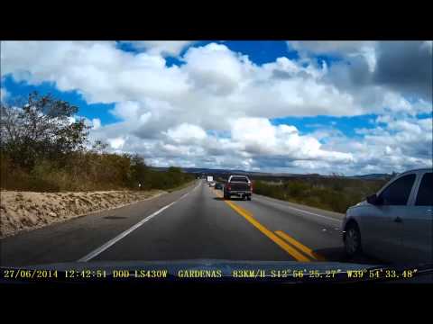 Vídeo de Ultrapassagens Viagem para o Nordeste 2014 - Parte 4