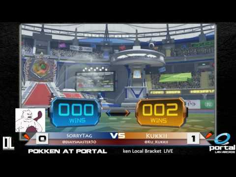 Sorrytag vs Kukkii - Pokken at Portal 8/16/16