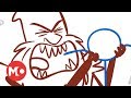 Dick Figures Messin With Sasquatch Camp Fight