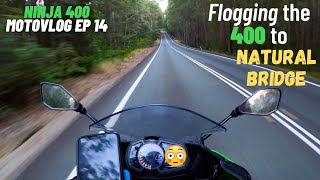 Stunning Ride to Gold Coast's Natural Bridge | Ninja 400 Motovlog Ep 14