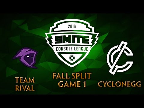 SMITE Console League EU Fall Split Week 3 - Team Rival vs. CycloneGG (Game 1)