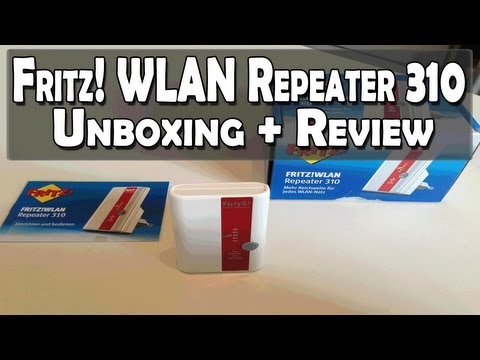 Fritz! WLAN Repeater 310 Unboxing + Review