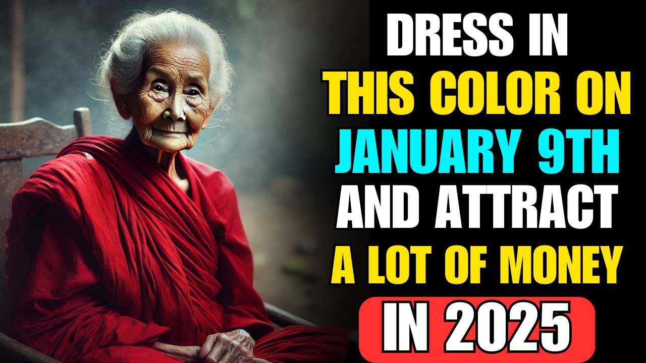 Wear THIS Color on JANUARY 5TH to MANIFEST ABUNDANT WEALTH in 2025 | Buddhist Teachings