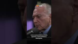 'Não aplaudo aquele meu ato', diz Temer sobre decreto das bets: