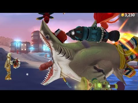The Megalodon Live Contest (Most Submarines Destroyed) - Hungry Shark World