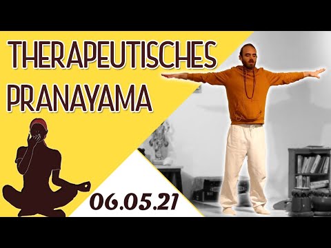 Yogatherapie fortgeschrittenes Pranayama mit Raphael - Yoga Vidya - Live 6:00 -  06.05.2021