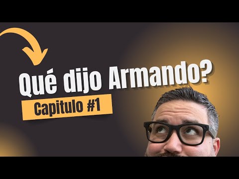 #1 | Armando Diaz - De Camagüey a Madrid, y de paso por Miami. 
