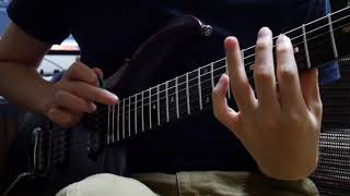 Circus Maximus - I am guitar solo cover