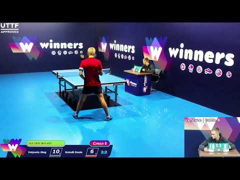 Volynets Oleg- Kolodii Denis. WINners CUP Table Tennis 8 01.12.2020  11:45