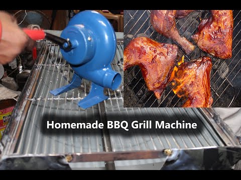 Homemade BBQ Grill Machine | BBQ গ্রিল মেশিন তৈরি। এক্সপেরিমেন্ট বিডি । ২০১৯ Video