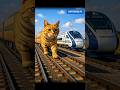 Vande Bharat vs Cat Express😺🚄 #shorts #train