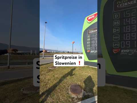 Spritpreise in Slowenien❗️#hamidmossadegh #autohandel