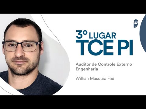 TCE PI Competition: Meet Wilhan Faé, approved in 3rd place for External Control Auditor - Eng.