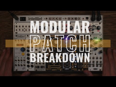 Small Modular Synthesizer | Patch Process Breakdown | Ft. Instruo Saich