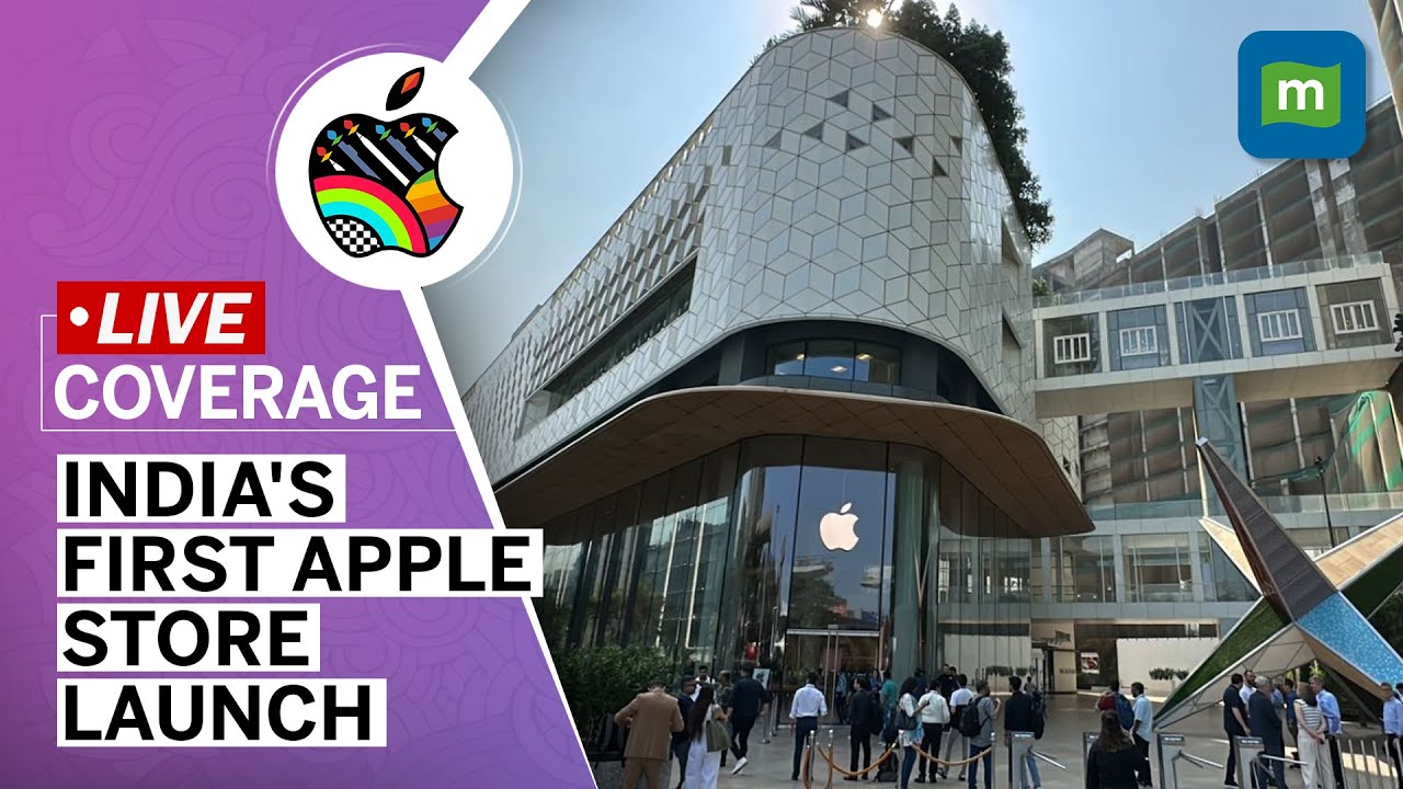 Live | Apple BKC Store Launch In Mumbai With CEO Tim Cook | Now Open For Customers