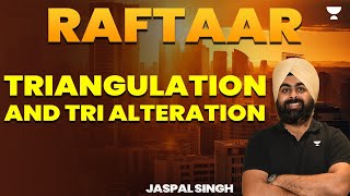 Triangulation and Tri - Alteration  | Raftaar Batch | GATE 2025 | Jaspal Singh