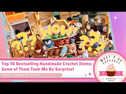 Top 10 🔥 Crochet Items That Sold Out in 2025 | Handmade Market Bestsellers
