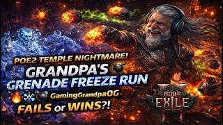 Noob Temple Run With a Grenade-Happy Merc | POE2