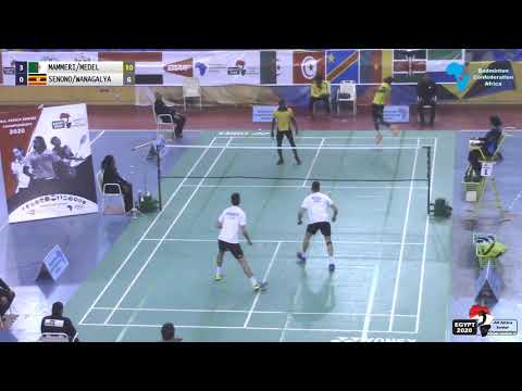 All Africa Men's Team 2020 Gp A - Algeria (Mammeri/Medel) vs Uganda (Senono/Wanagalya)